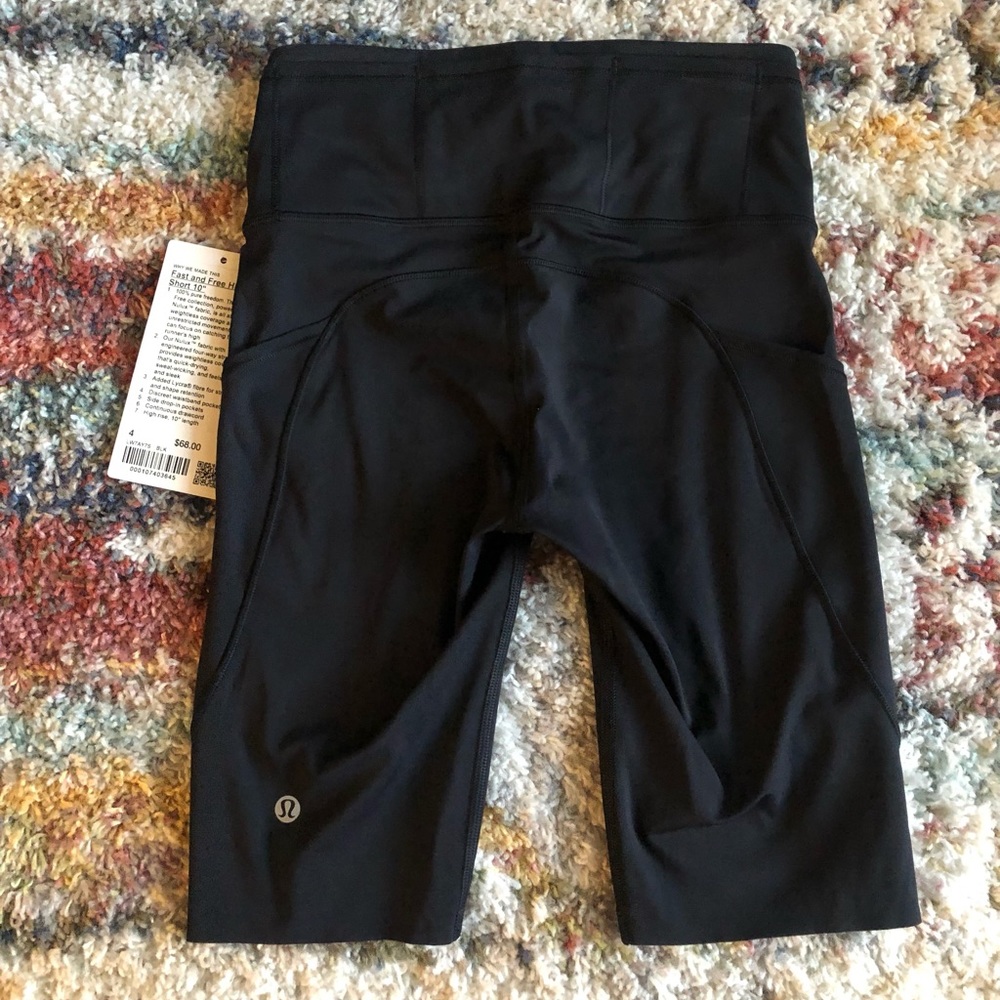 NWT Fast and Free HR Short 10”
